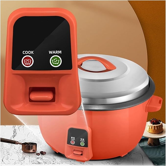 Mini Rice Cooker Commercial Rice Cooker Portable Rice Cooker Small Removable Nonstick Pot Keep Warm Function For Soup Grain Veggie