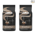 Lavazza Espresso Whole Bean Coffee Medium Roast 100% Arabica 2.2 lb Bag (Pack of 2)