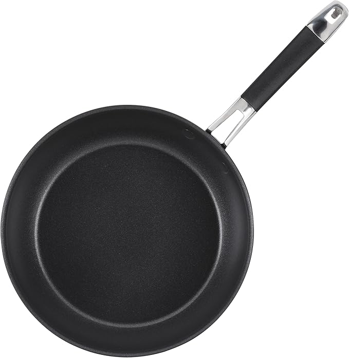 Anolon SmartStack Hard Anodized Nonstick Induction Nesting Cookware/Pots and Pans Set Dishwasher Safe 9 Piece - Black