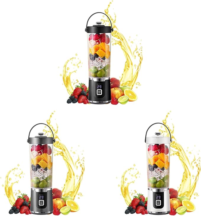 200W Portable Blending Machine Rechargeable Machine Cup Juicer Fruit Mixer 600ml Juicer Maker Multifunctional Smoothie Maker