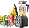 Blender 68Oz. Countertop Blenders with 20Oz. Grinder 28000 RPM Kitchen Blender for Smoothies Ice Crushing Frozen Fruits Self-Cleaning Speed Adjustable Black