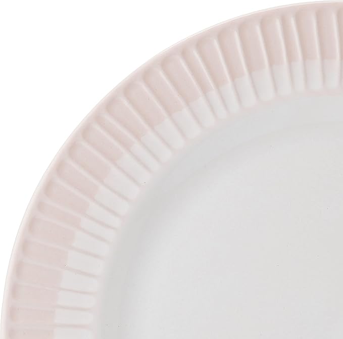 Rising Up 12 Piece Dinnerware Set Service for 4 Blush