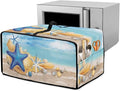 Toaster Oven Cover with Storage Pockets Fits Machines Up to 18.5x14.5x9 Convection Toaster Oven Covers for Family Kitchen Essential Starfish