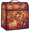 cfpolar Kitchen Aid Mixer Cover Compatible with 6-8 Quarts Halloween Bats Funny Pumpkin Stand Mixer Cover Kitchen Aid Mixers Accessories Appliance Organizer Bag Dust Covers with Zipper Pocket
