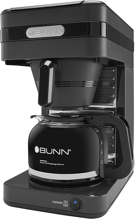 BUNN CSB2GD Speed Brew High Altitude Coffee Maker 10 Cup Dark charcoal grey