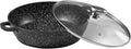 Pradel Excellence - PCUI001016 - Premium Cast Aluminium Slow Cooker Ø28cm Glass Lid - Stone-Effect Non-Stick Coating - Removable Handle - All Heat Sources