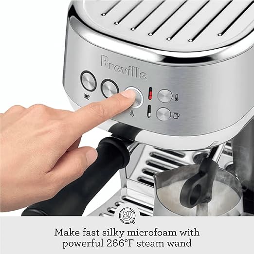 Breville Bambino Plus Espresso Machine BES500BTR Black Truffle