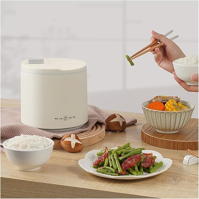 Mini Rice Cooker Commercial Rice Cooker Small Rice Cooker/Detachable Non-Stick Pan/Heat Preservation Function/Portable Soup Pot
