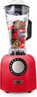 Dash Chef Series Deluxe Digital 64 oz Countertop Blender with Stainless Steel Blades Tritan Blending Jug Tablet Stand &amp USB Charging Port for Smoothies Nut Butters Purees Soup and More - Re