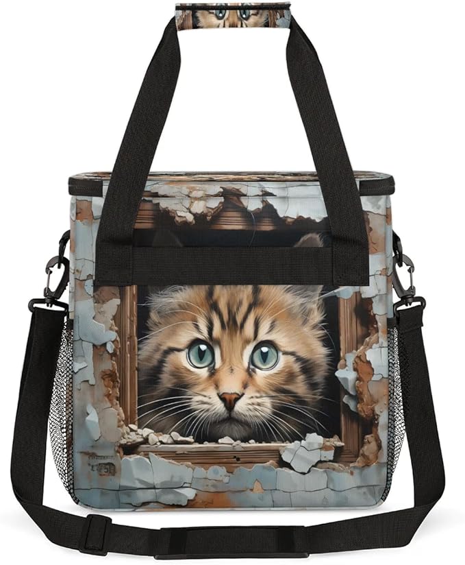 Cool Cat Coffee Maker Travel Bag for K-Mini or K-Mini Plus Single Serve Coffee Brewer Portable Storage Tote Case for Tarvel