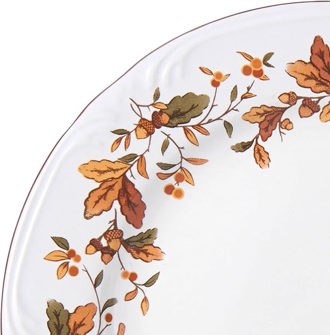 Pfaltzgraff Autumn Berry 16 Piece Dinnerware Set Service for 4 Multi Colored &amp Autumn Berry Small Oval Platter