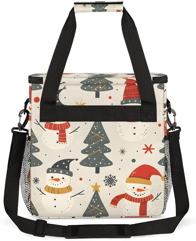 Cartoon Tree Coffee Maker Carrying Bag Graffiti Tree Travel Storage Bag Compatible with K-Mini or K-Mini Plus Single Serve Coffee Brewer Carrying Case with Multiple Pockets &amp Shoulder Strap