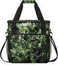 Abstract Camouflage Geometric Coffee Maker Travel Bag for K-Mini or K-Mini Plus Single Serve Coffee Brewer Portable Storage Tote Case for Tarvel