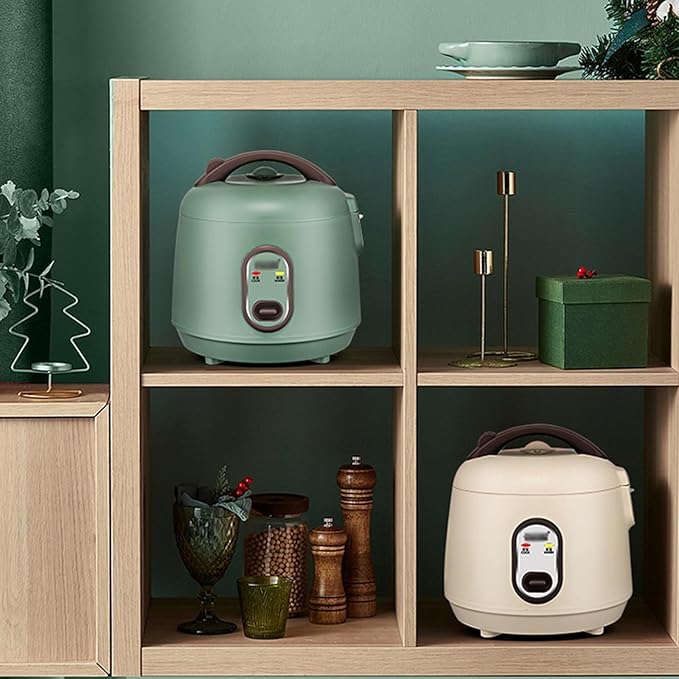 GRFIT Electric Rice Cooker Multifunctional Small Intelligent Cooking Students Dormitory Electric Rice Cooker 1-2 People (Color : A)
