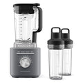 KitchenAid Pure Power Blender with 2 Personal Blending Jars 1700 Watt Peak Power* KSB2078 Matte Charcoal Grey