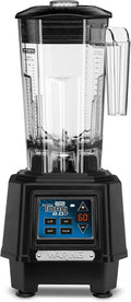 Waring Commercial TBB160 TORQ 2 Horsepower Blender Electronic Keypad with 60-Second Countdown Timer and a 48 oz. BPA Free Copolyester Container 120V 5-15 Phase PlugBlack