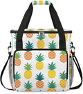 Coffee Maker Carrying Bag Pineapple Single Cup Coffee Maker Travel Bag Compatible with Keurig K-Mini or K-Mini Plus Portable Storage Bag with Shoulder StrapAZ-212