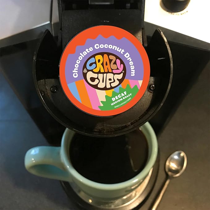 Flavored Decaf Coffee Pods Variety Pack Great Mix of Decaffeinated Coffee Pods Compatible with all Keurig K Cups Brewers 40 Count Bulk Pack