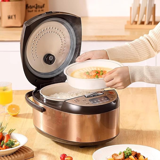 GRFIT Electric Rice Cooker Intelligent Multifunctional Mini 1-5 People 3-5L Small Steaming Rice Cooker (Size : 4L) jinyi2016SHOP-1998