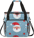 Mystical Santa Claus Coffee Maker Carrying Bag Abstract Santa Claus Travel Storage Bag Compatible with K-Mini or K-Mini Plus Single Serve Coffee Brewer Carrying Case with Pockets &amp Shoulder Stra