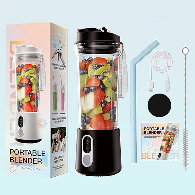 Portable 300W 500ml Fast Speed Countertop Blending Machine For Shakes Home Juicer Electric Multifunctional Travel