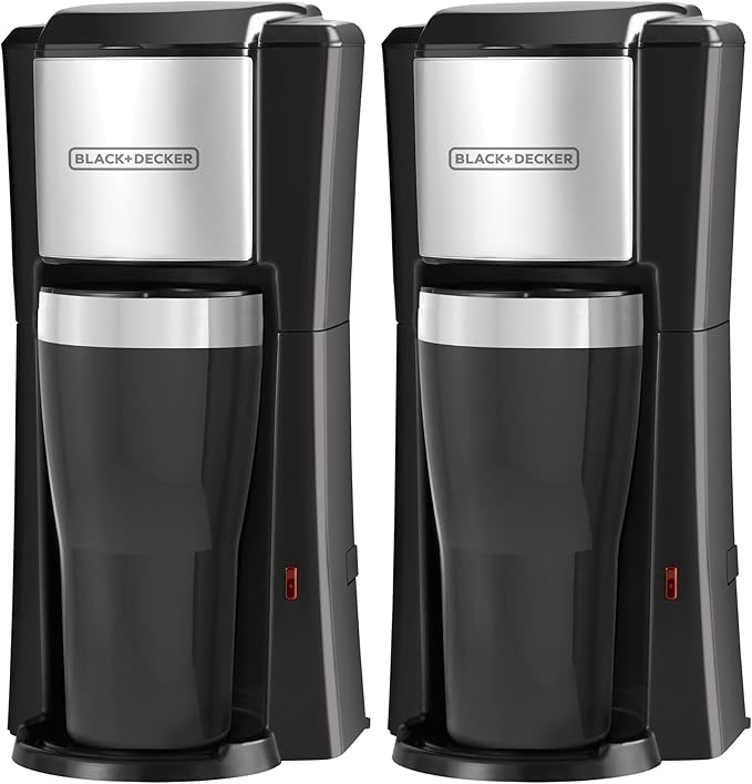 Single Serve CoffeemakerBlack(Pack of 2)