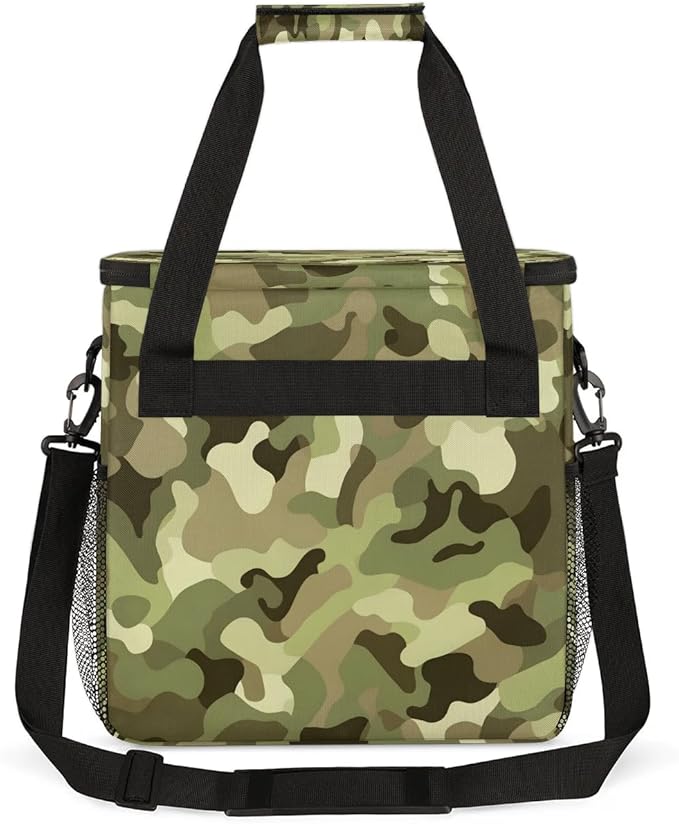 Camouflage Army Green Coffee Maker Carrying Bag for Keurig K-Mini or K-Mini Plus Storage Portable Coffee Maker Travel Bag