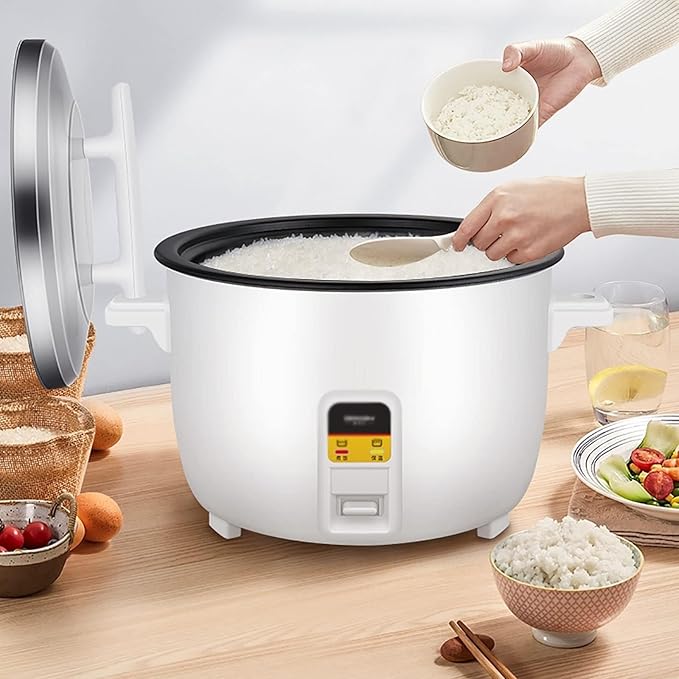 Large Capacity Black Crystal Non-Stick Liner for Restaurant Hotel School for 6~40 People Rice Cooker(18l)