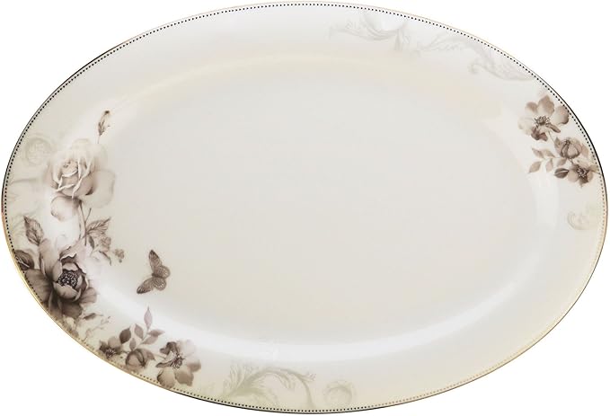 57Piece Dinnerware Set-Bone China Service For 8 People-Cora