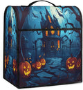 cfpolar Kitchen Aid Mixer Cover Compatible with 6-8 Quarts Halloween Spooky Decorate Stand Mixer Cover Kitchen Aid Mixers Accessories Appliance Organizer Bag Dust Covers with Zipper Pocket