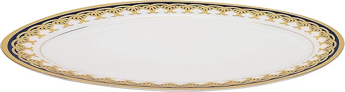 Lorren Home Trends 57-Piece Porcelain Dinnerware Set Iris Service for 8