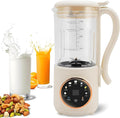 KRYSO 48OZ 8-in-1 Nut Milk Maker Machine Automatic Kitchen Appliance with Milk Frother | Almond Soy Oat &amp Plant-Based Drinks | Self-Cleaning Keep Warm Juice &amp Soup Maker
