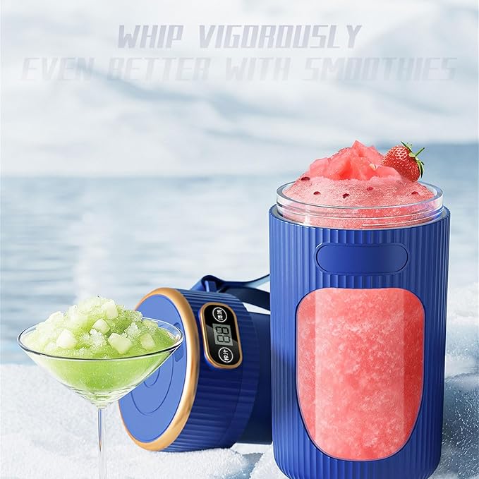 Portable 2600mAh Digital Display Electric Juicer Cup Rechargeable Blenders Travel Friendly Juices Maker Office Use Maker