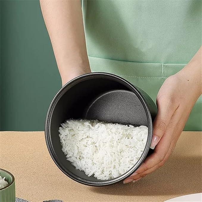 HBJWOV 1.2L Rice Cooker Cooking Pot Electric Rice Cooker Soup Cooking Porridge Machine Food Steamer Heating Rice Box