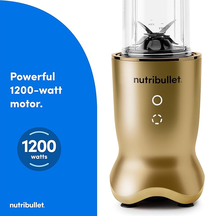 nutribullet Ultra Personal Blender NB50500BR 32 oz Brass