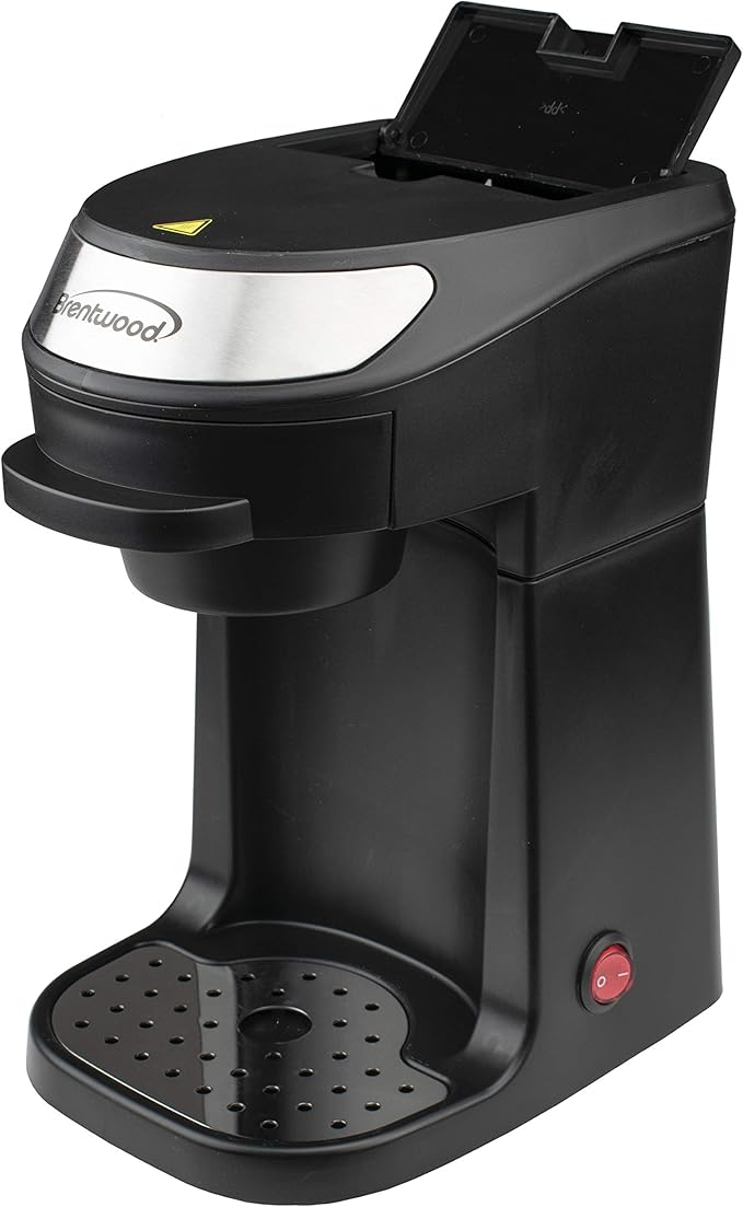 Brentwood TS-111BK Single Serve Coffee Maker with Mug 1 milliliters Black
