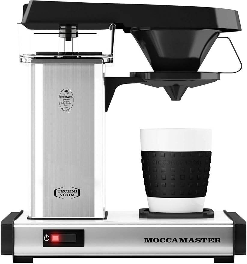 Technivorm Moccamaster 69212 Cup One One-Cup Coffee Maker 10 Ounce Polished Silver