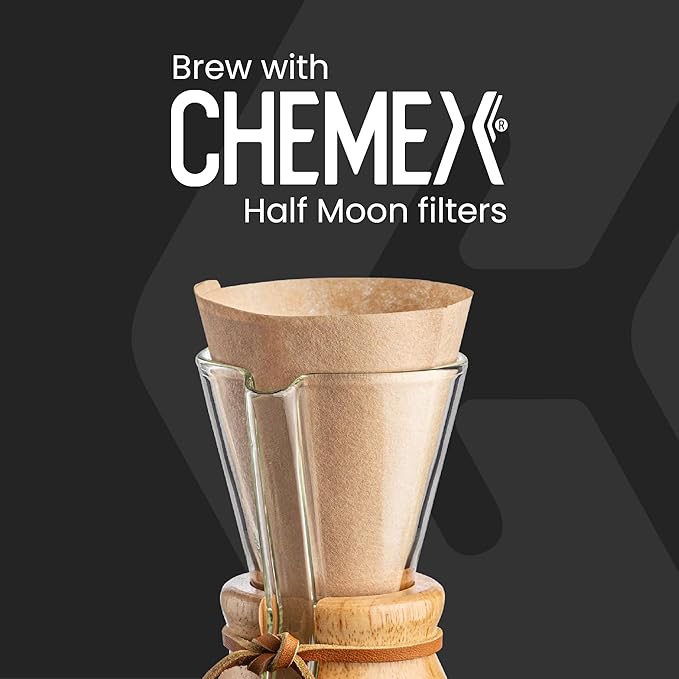 Chemex Pour-Over Glass Coffeemaker - Hand Blown Series - 3-Cup - Exclusive Packaging