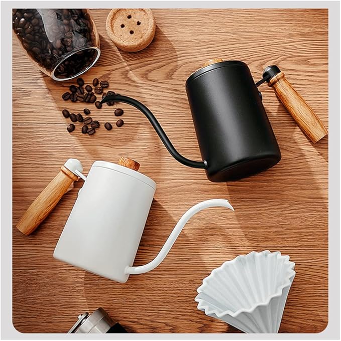 JITEM Cafetera long Spout Pot Ice Dripper Maker Manual Household Drip Coffee Hand-Brewed Cold Brew Pot with Filter Tabletop Coffee Maker for Coffee or Tea