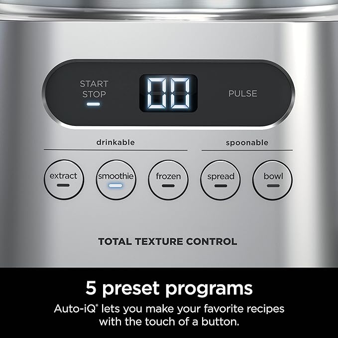 Ninja SS151 TWISTi Blender DUO High-Speed 1600 WP Smoothie Maker &amp Nutrient Extractor* 5 Functions Smoothie Spreads &amp More smartTORQUE 34-oz. Pitcher &amp (2) To-Go Cups Gray
