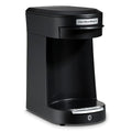 Hamilton Beach Commercial 1 Cup Pod Coffeemaker Black Single Serve Coffee Brewer HDC200B
