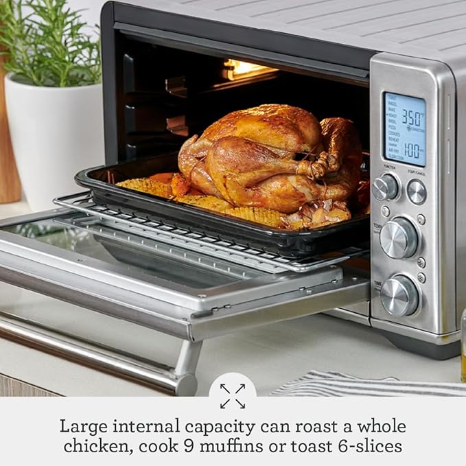 Breville BOV860DBL Smart Oven Air Fryer and Convection Oven Damson Blue