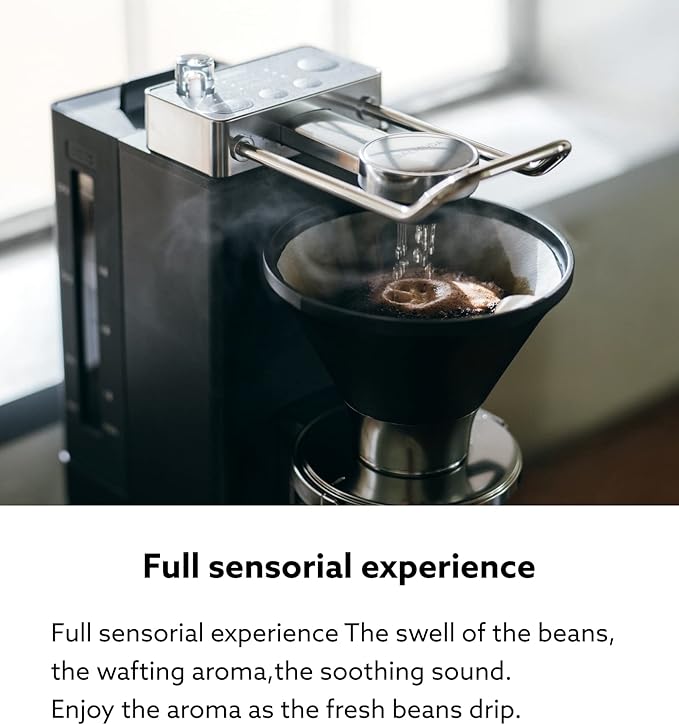BALMUDA The Brew | Automatic Pour Over Coffee Maker | Clear Brewing Method | Precise Temperature Regulation | Three Brewing Modes: Regular Strong Iced | Compact Design | US Version