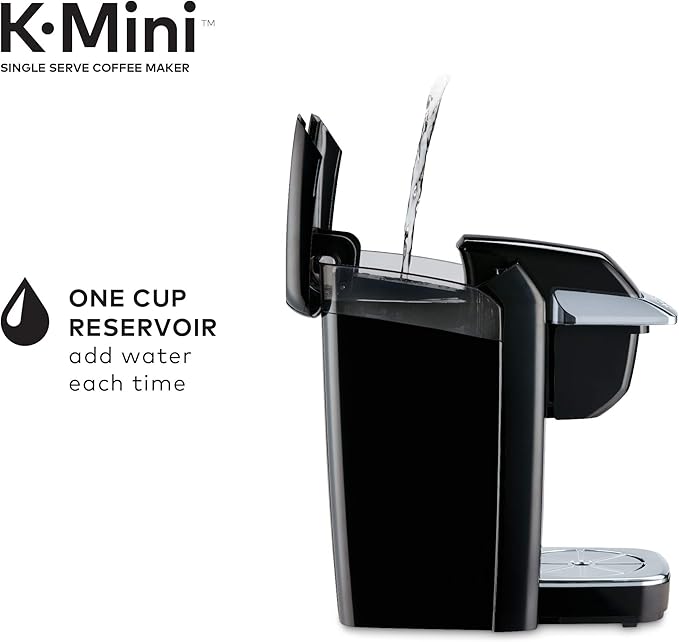 Keurig K-Mini K15 Single Serve K-Cup Pod Coffee Maker Black