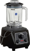 Kratos Commercial 3.5 HP Variable Speed Blender Pulse Feature 48 oz. Jar 120V 1800W NEMA 5-15P Plug Black Countertop Professional Blender (29B-006)