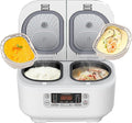 Professional Electric Rice Cooker - Precise Dual-Sense Temperature Control 1.5L+1.5L Multi-Function Home Double Inner Integrated Rice Cooker with 12H Appointment