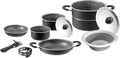 Brunner 0806095N Camping Aluminum Cookware Set Pirate 9+1¸ Ø 24 cm