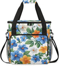 Majestic Flowers Coffee Maker Carrying Bag Portable Travel Storage Tote Bag Compatible with K-Mini or K-Mini Plus Single Serve Coffee Brewer Carrying Case with Multiple Pockets &amp Shoulder Strap