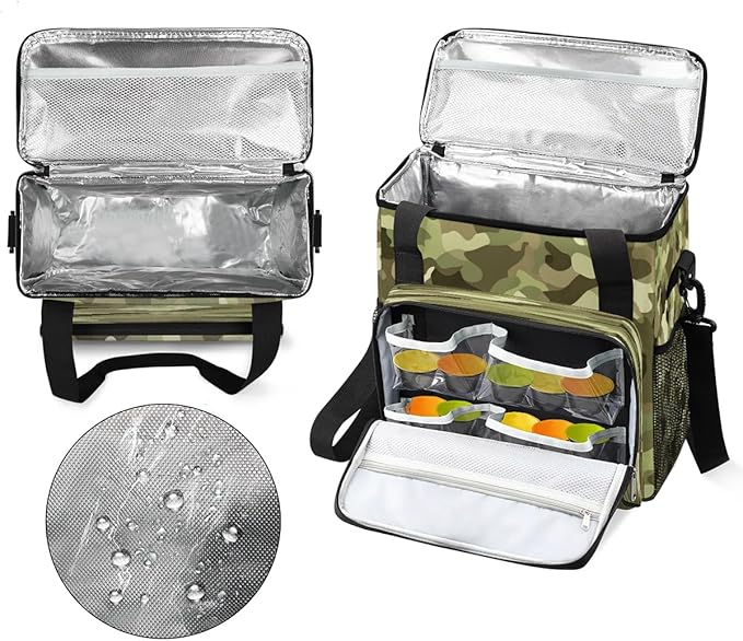 Camouflage Army Green Coffee Maker Carrying Bag for Keurig K-Mini or K-Mini Plus Storage Portable Coffee Maker Travel Bag