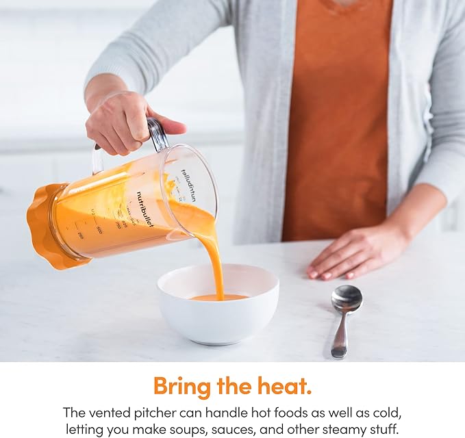 NutriBullet NB50200OR Select 1000 Watt Orange 32 oz